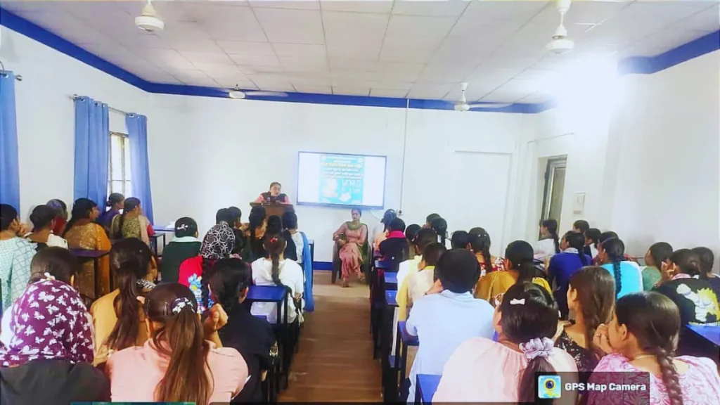 Mata Sahib Kaur College Celebrates World Book Day with Enthusiasm Students participating in World Book Day celebrations at Mata Sahib Kaur College, engaging in discussions and presentations.